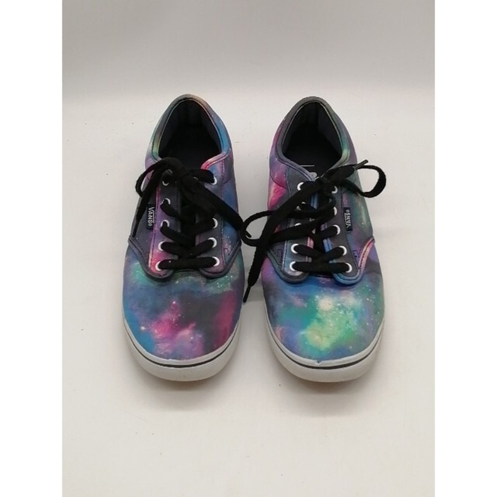 Vans Shoes Sneakers Womens Off The Wall Multicolor Tie Dye 10 Lace Up Walking